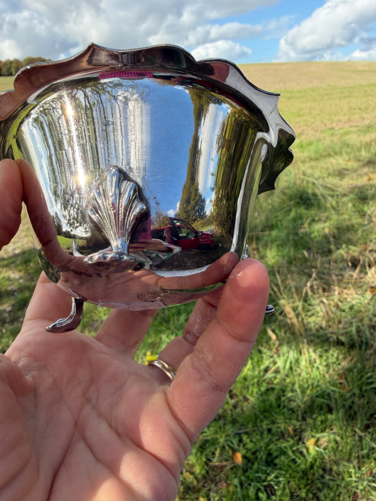 SILVER PLATED BOWL