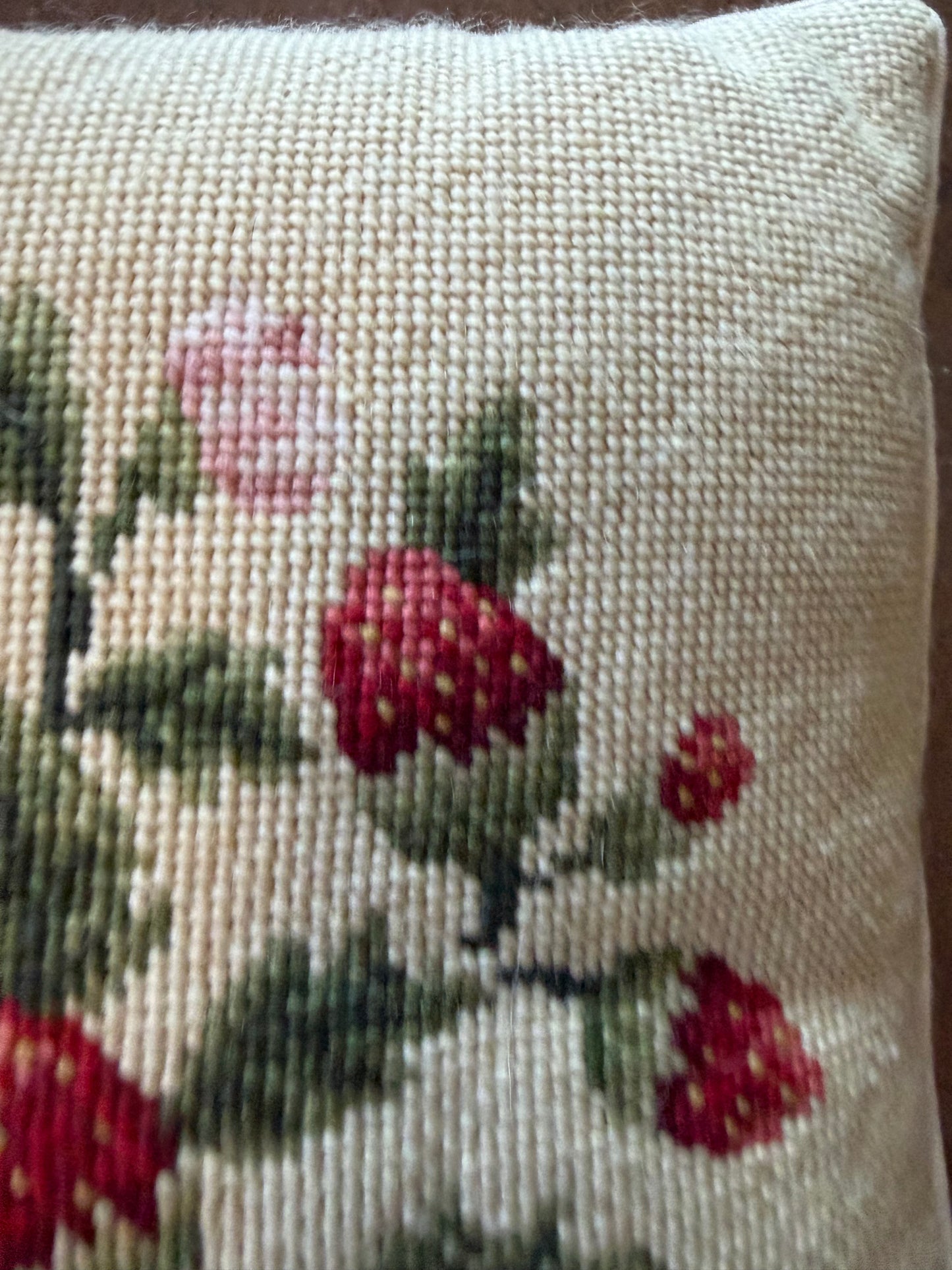 STRAWBERRIES CUSHION