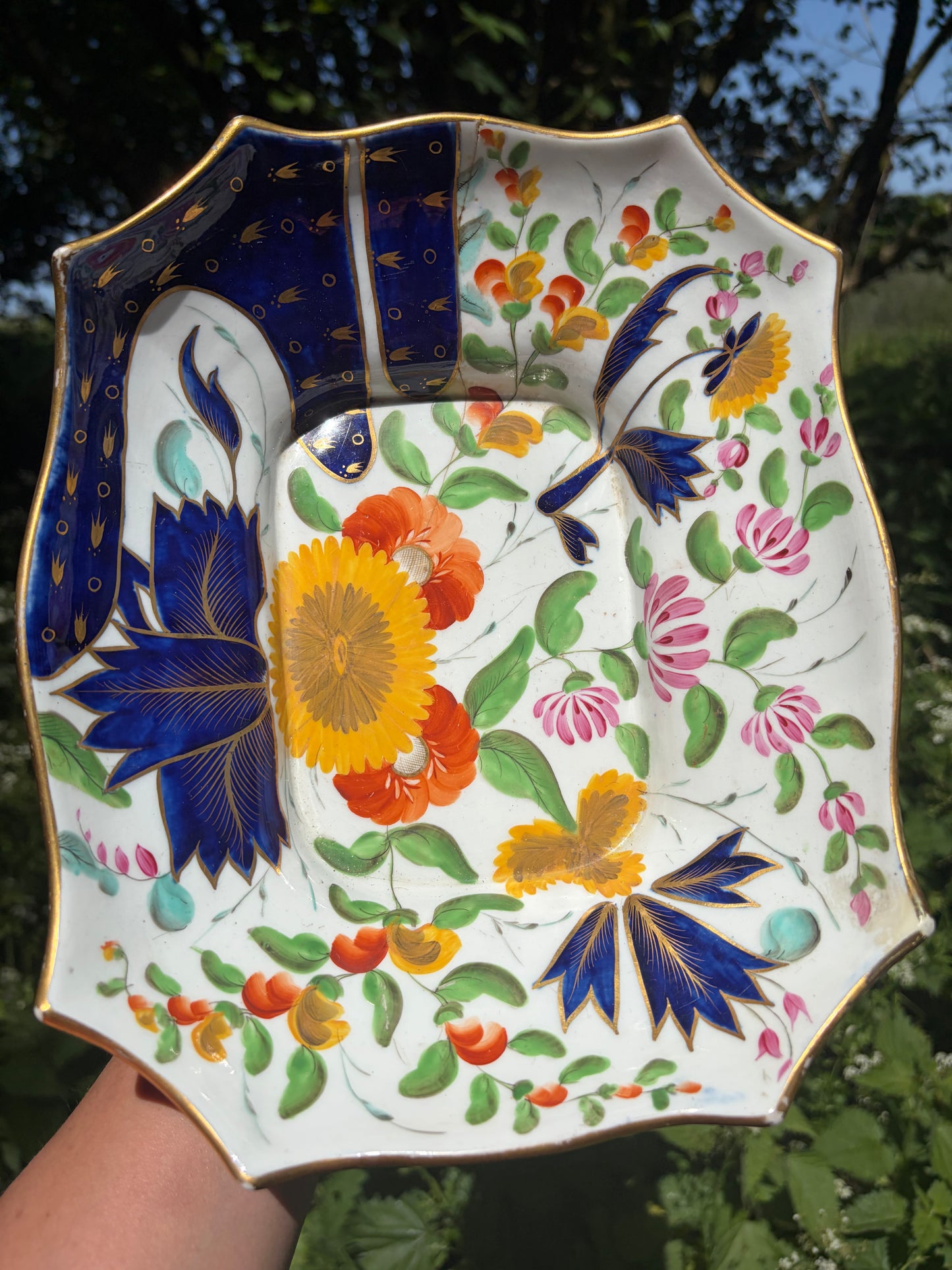PAINTED DISH