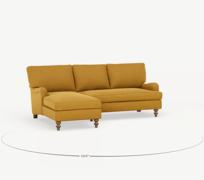 YELLOW CORNER SOFA