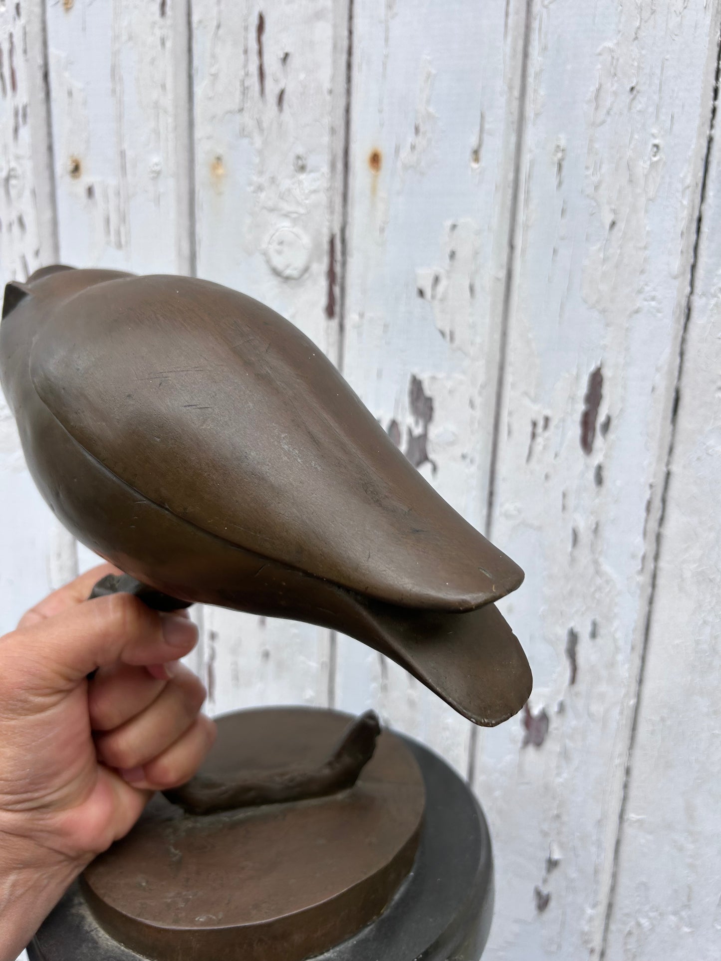 ART DECO OWL SCULPTURE