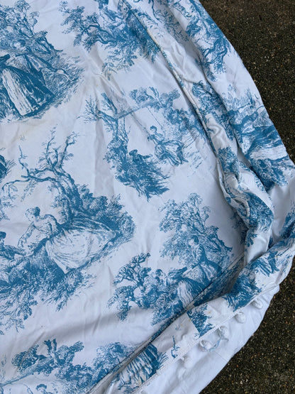 TOILE VALANCE & THROW