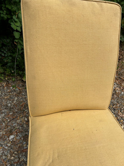 YELLOW SLIPPER CHAIR