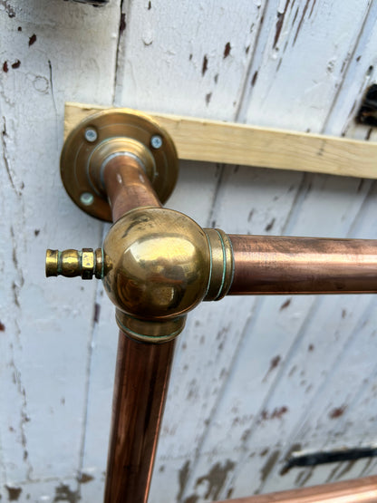 COPPER TOWEL RAIL