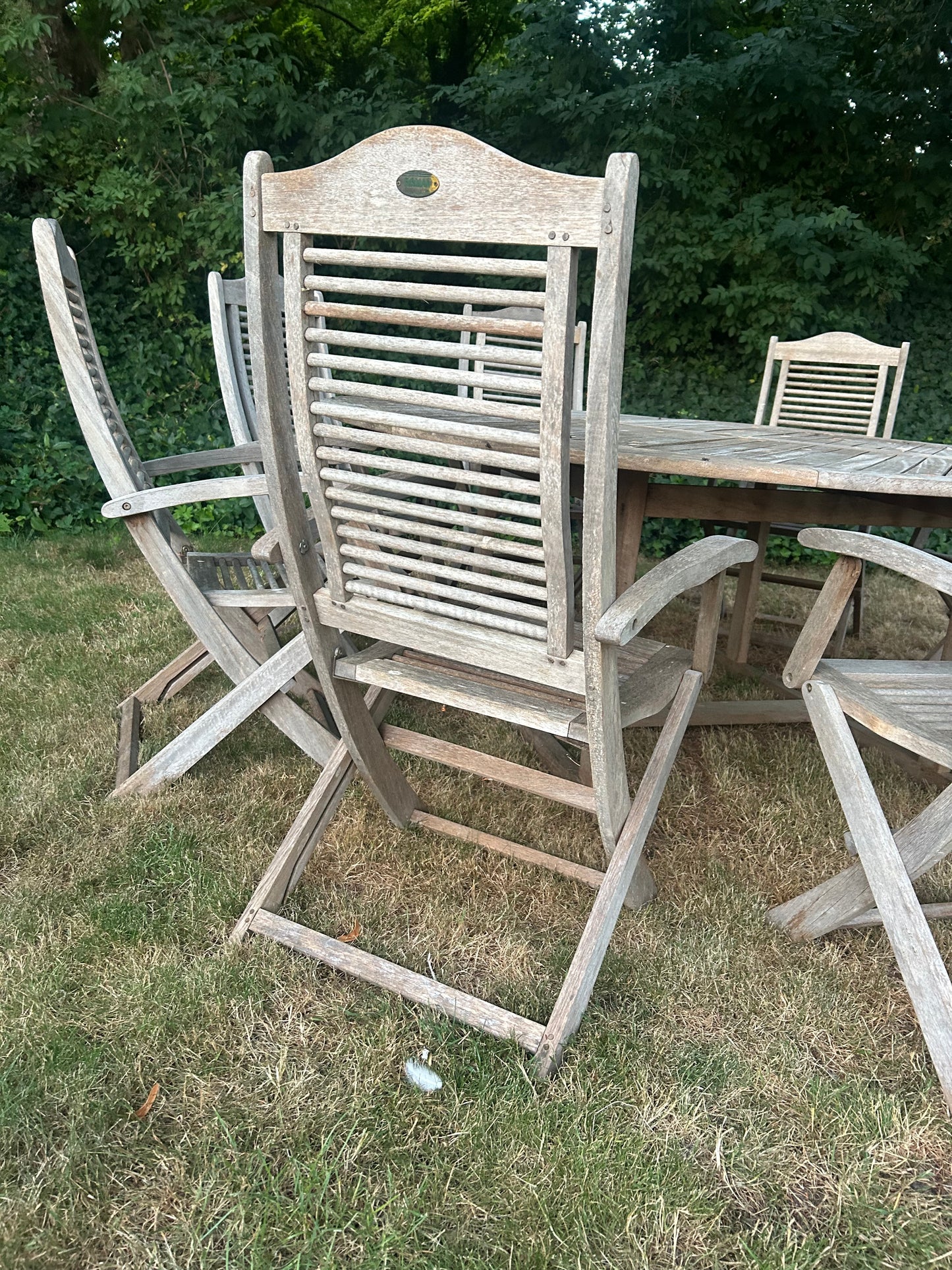 GARDEN TABLE AND CHAIRS
