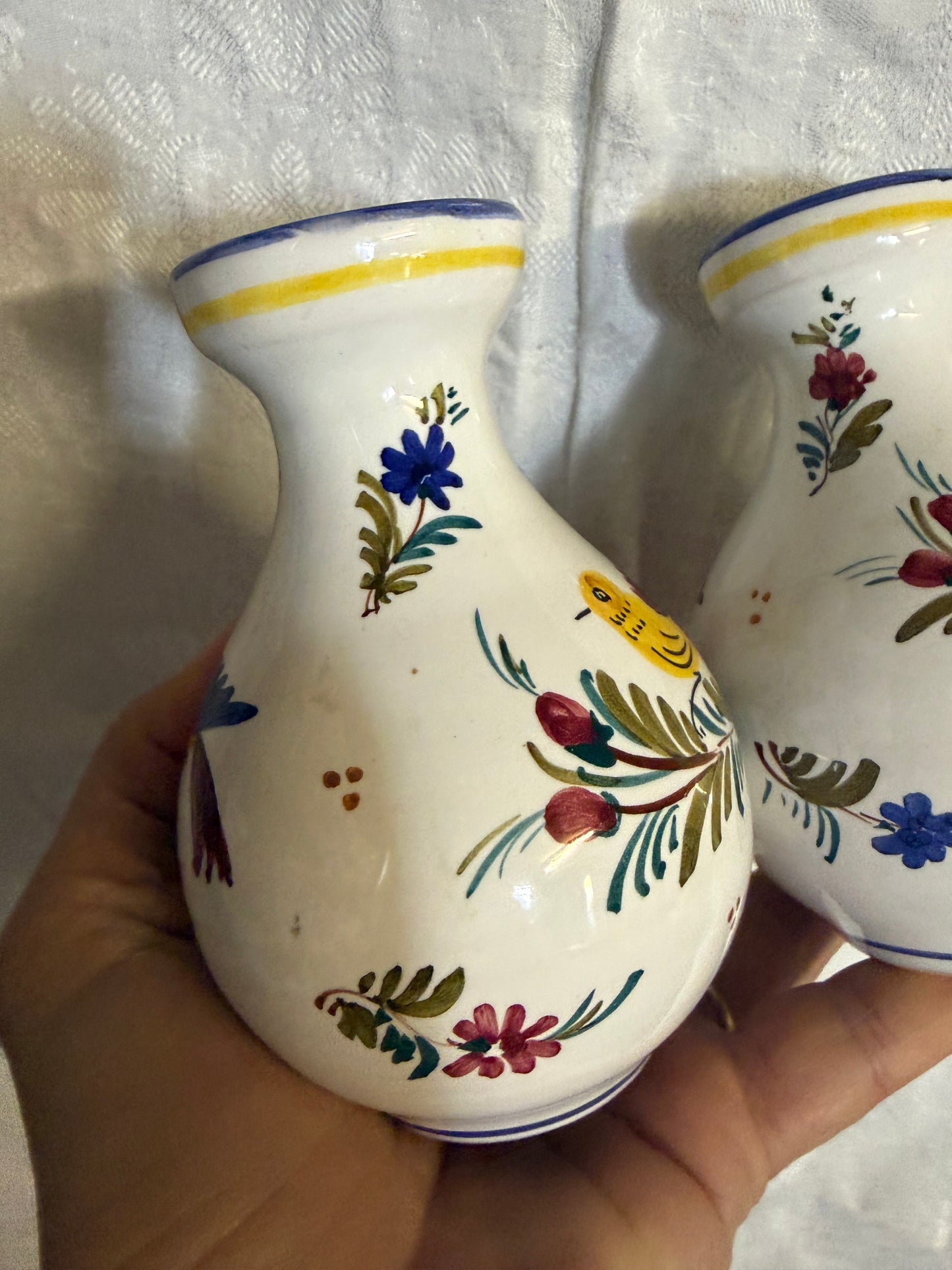 PAIR VASES