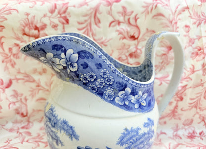 BLUE AND WHITE JUG