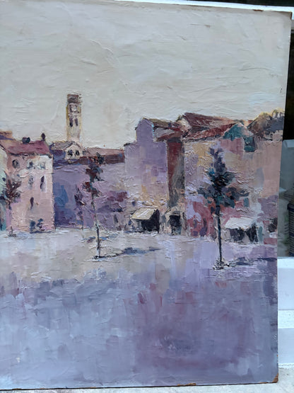 OIL PAINTING OF VENICE