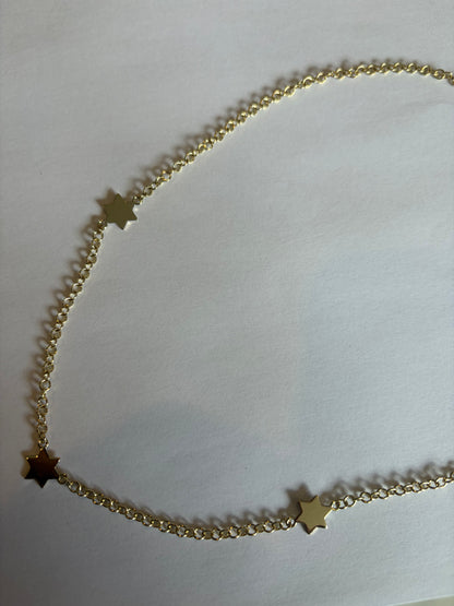 HEARTS AND STAR NECKLACE