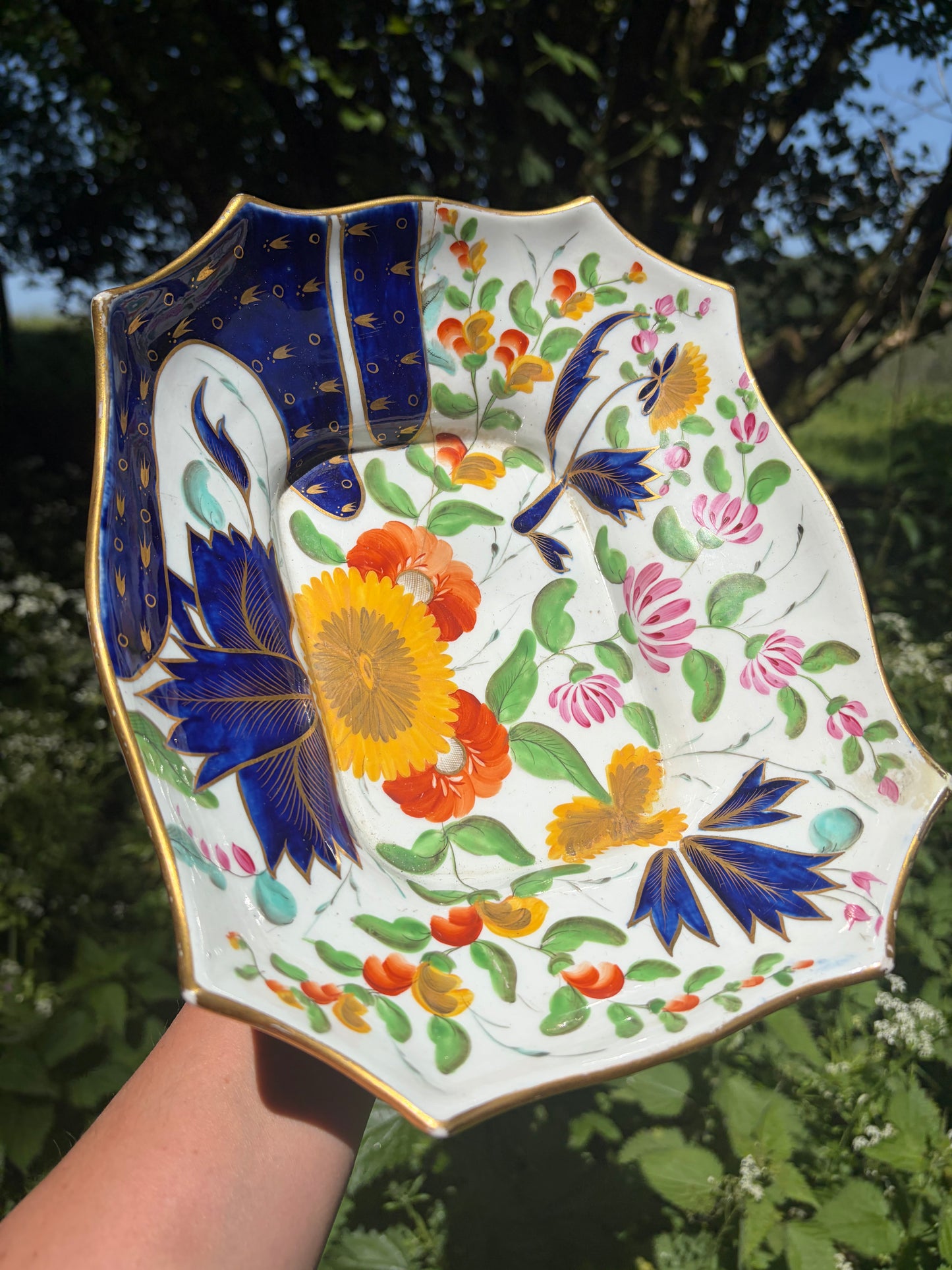 PAINTED DISH