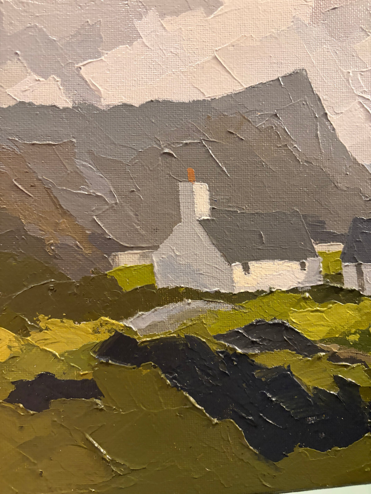 OIL ON CANVAS