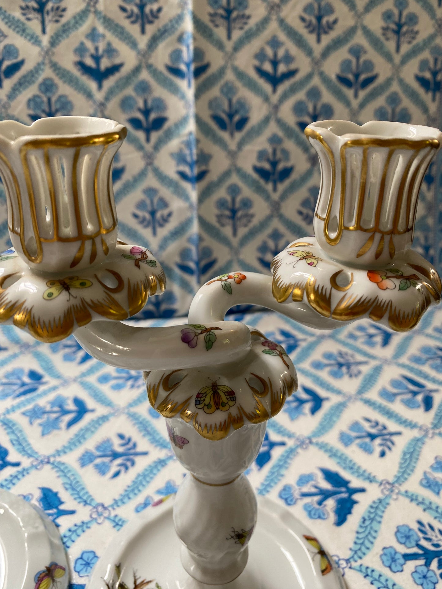 HEREND CANDLESTICKS