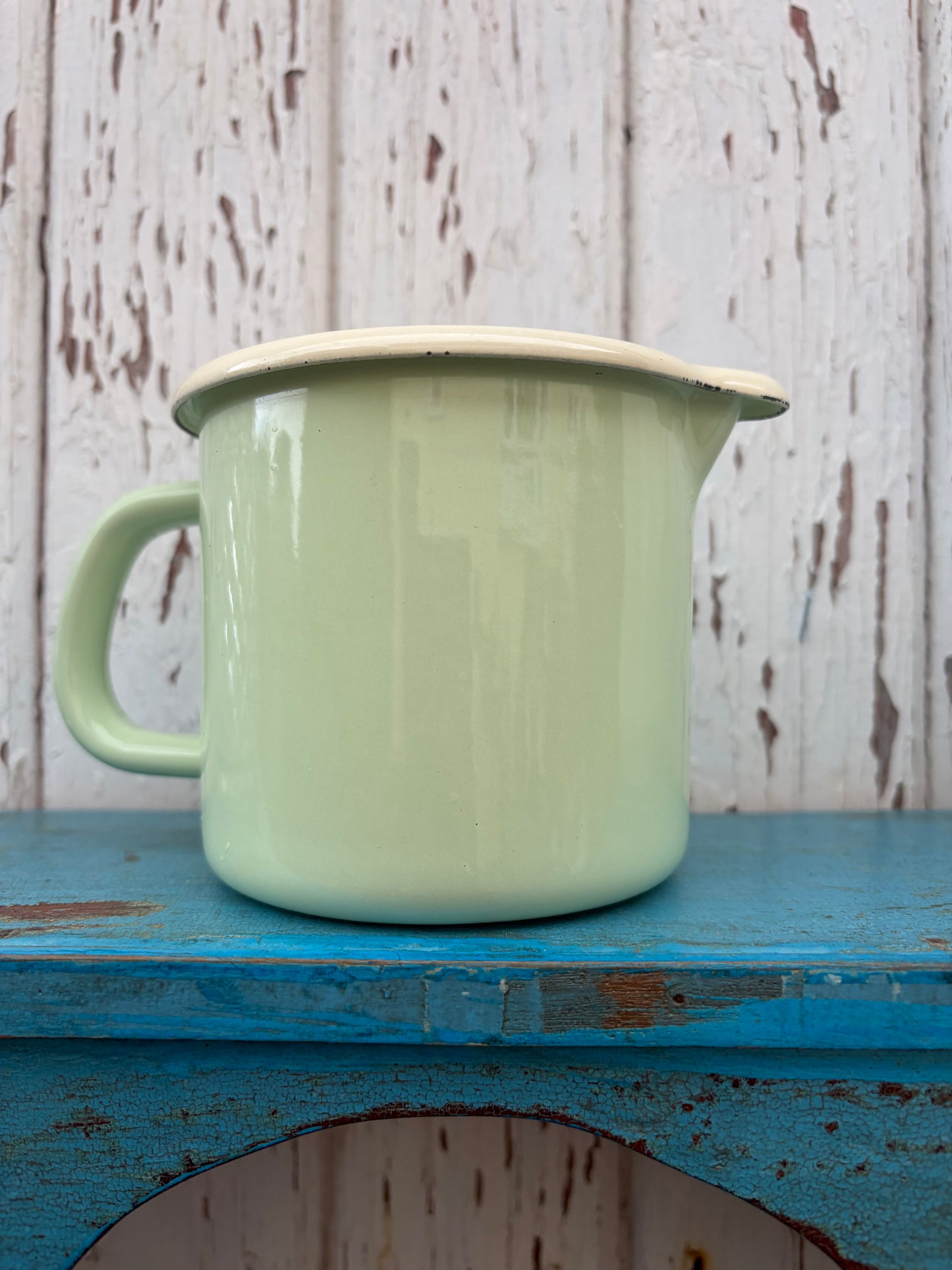 ENAMEL JUG