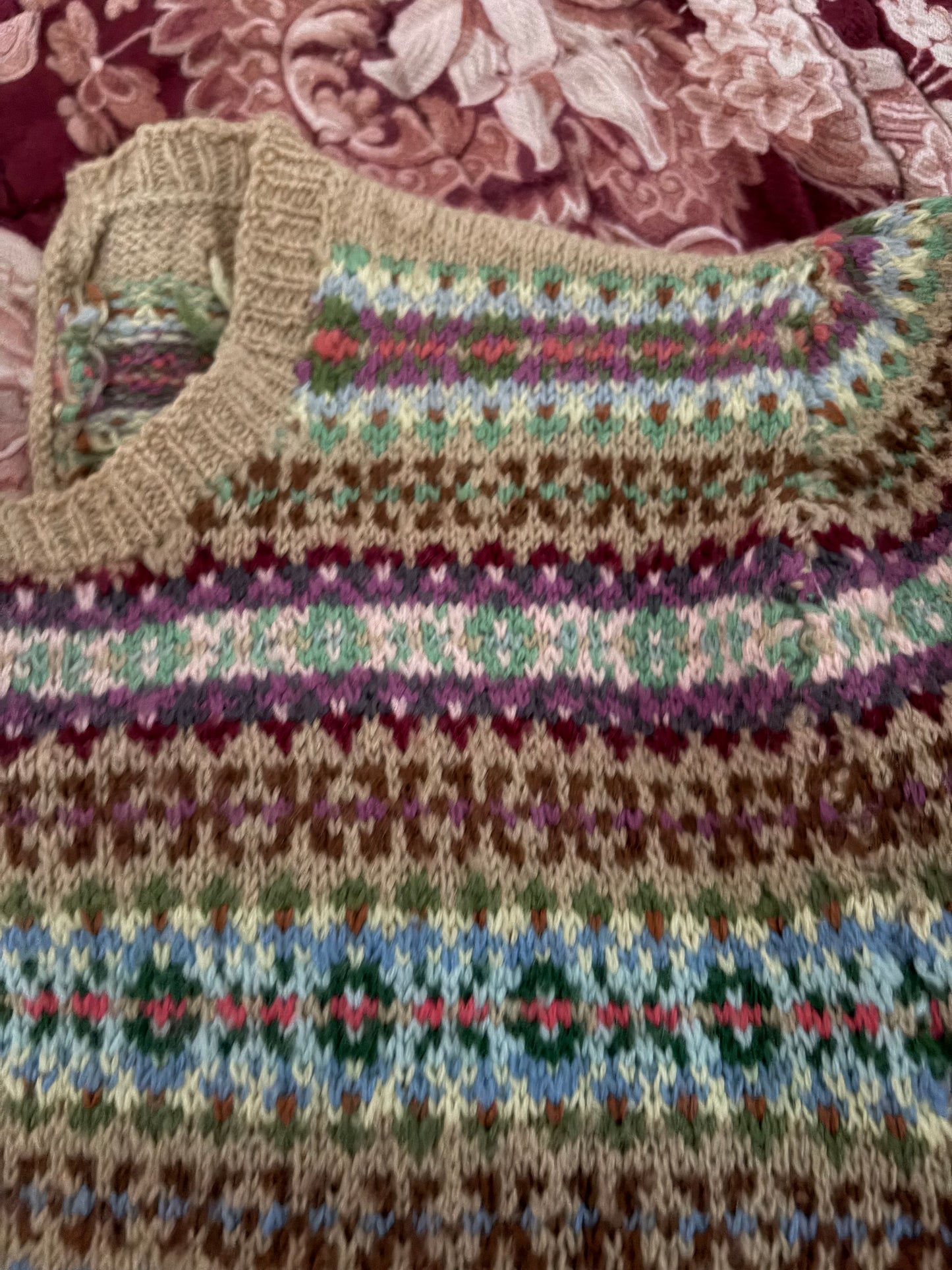 FAIR ISLE JUMPER
