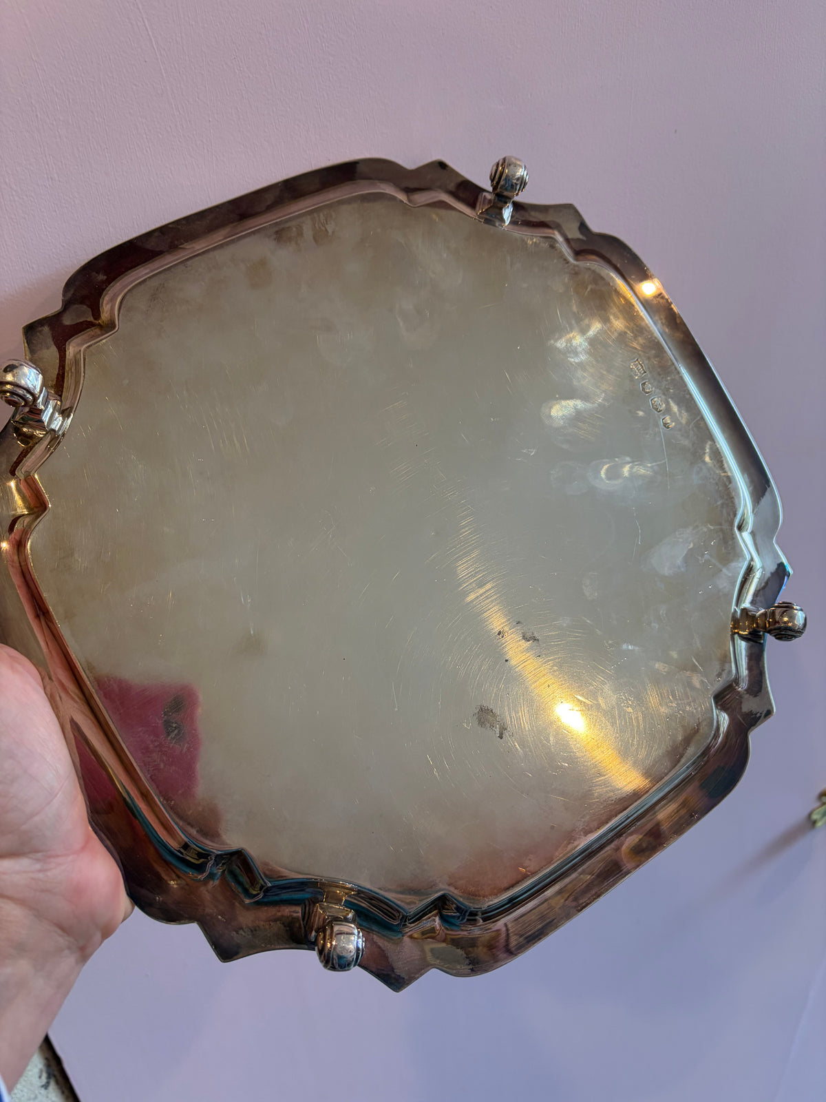 SILVER LETTER TRAY