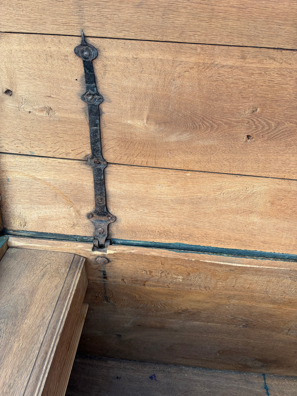 LARGE PAINTED TRUNK