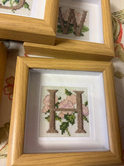 EMBROIDERED INITIALS