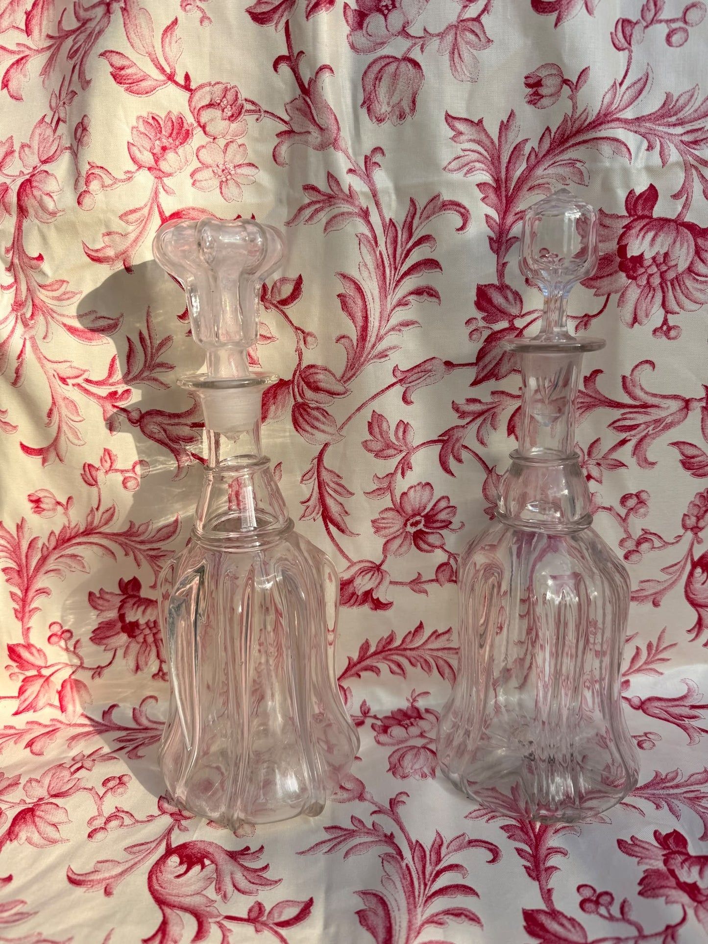PAIR DECANTERS