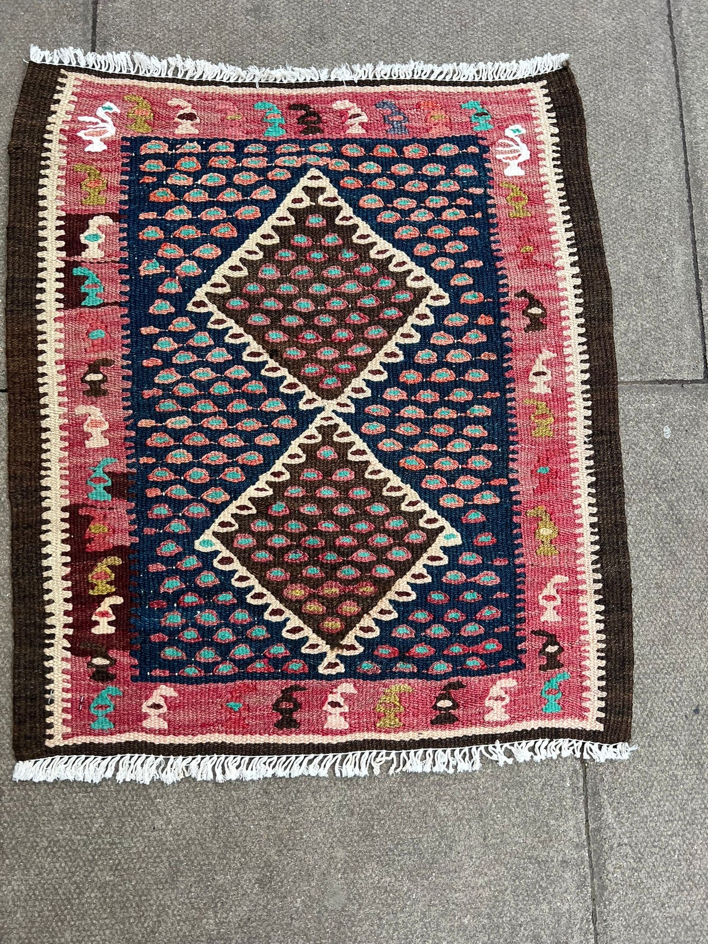 KILIM PINK BOARDER