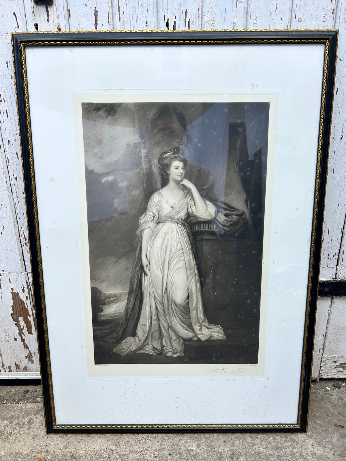 LARGE ENGRAVING PRINT