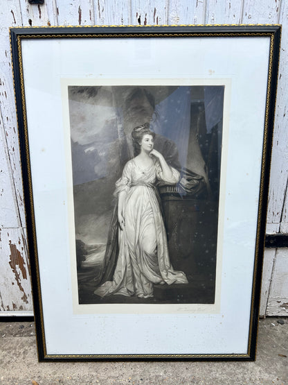 LARGE ENGRAVING PRINT
