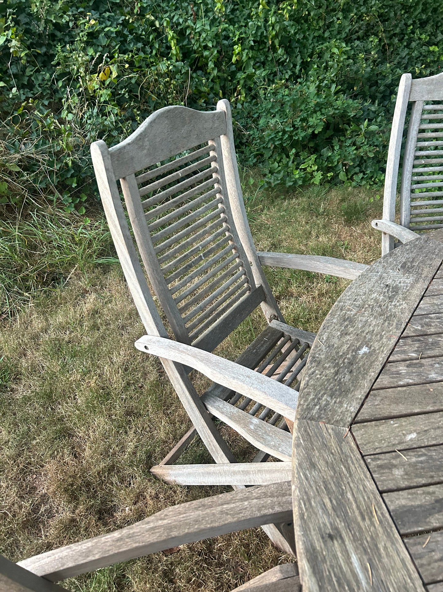GARDEN TABLE AND CHAIRS