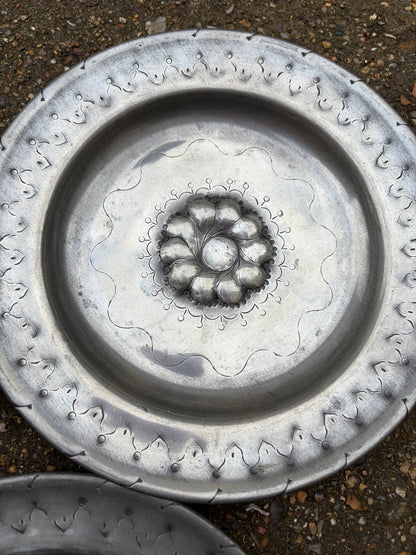 PEWTER PLATES