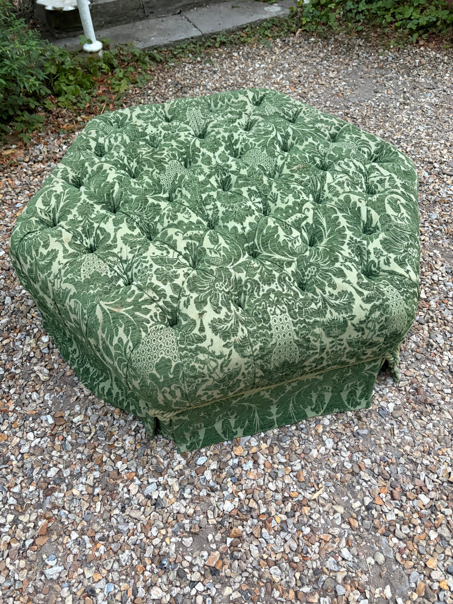 HEXAGONAL FOOTSTOOL