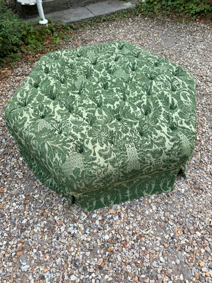 HEXAGONAL FOOTSTOOL