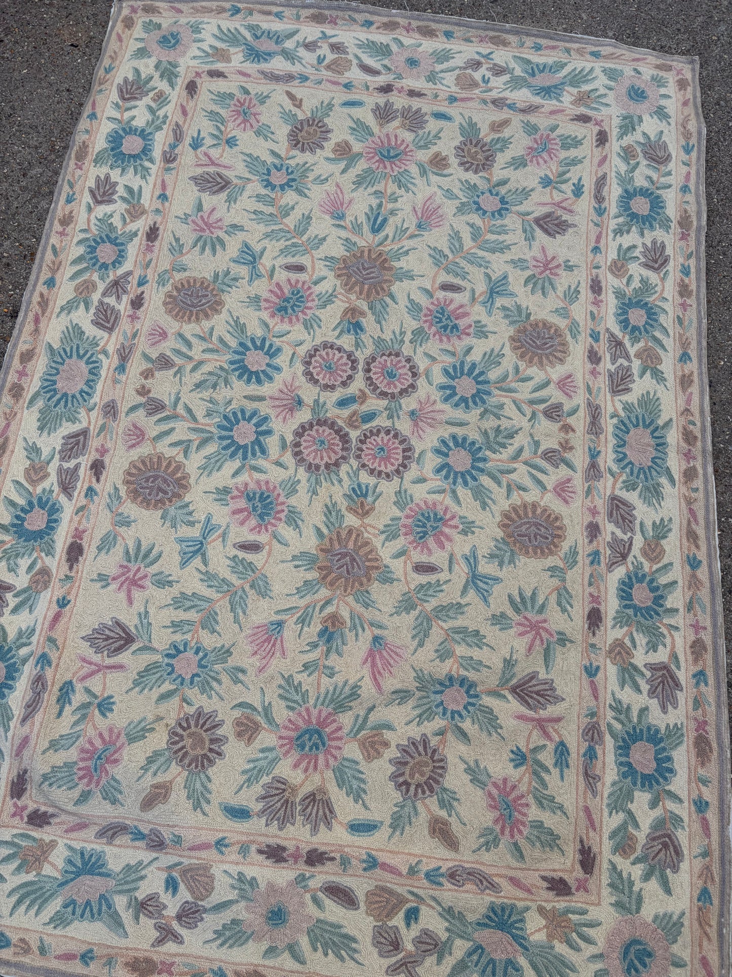 CREWEL RUG
