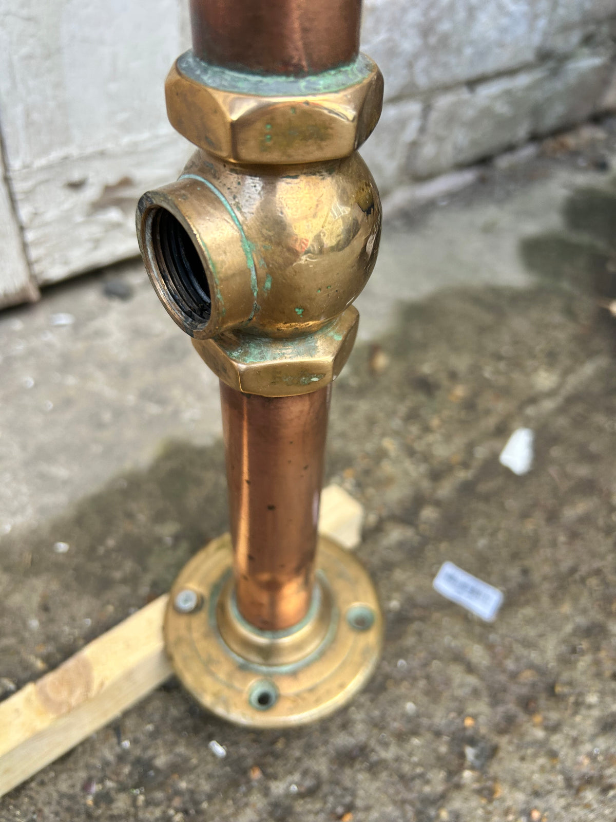 COPPER TOWEL RAIL