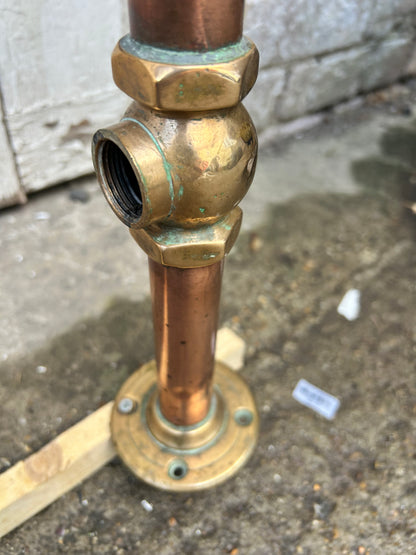 COPPER TOWEL RAIL