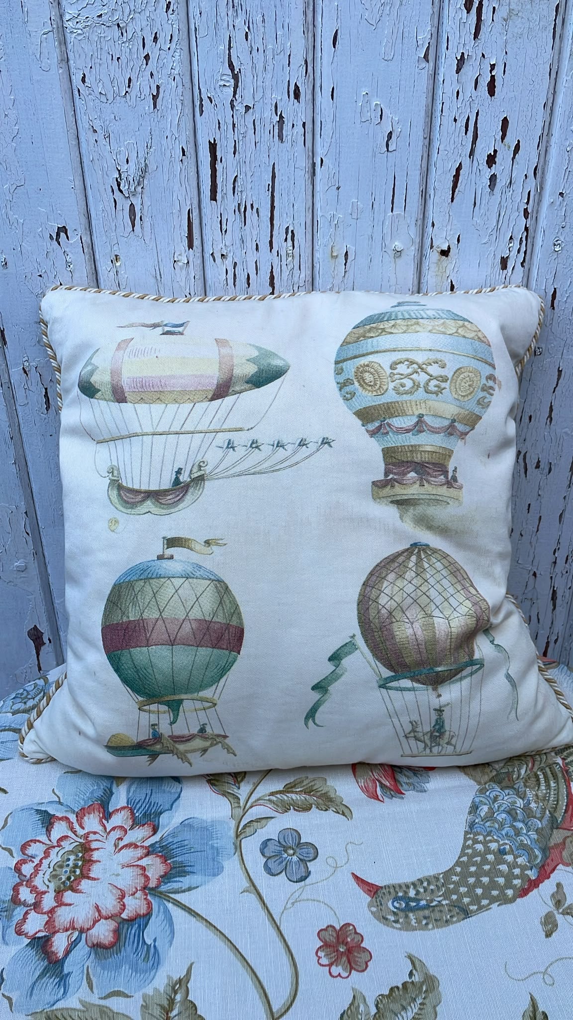 HOT AIR BALLOON CUSHIONS
