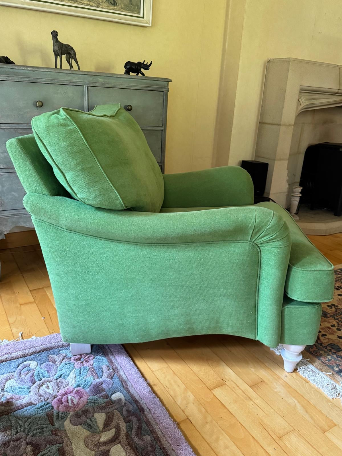 GREEN ARMCHAIR