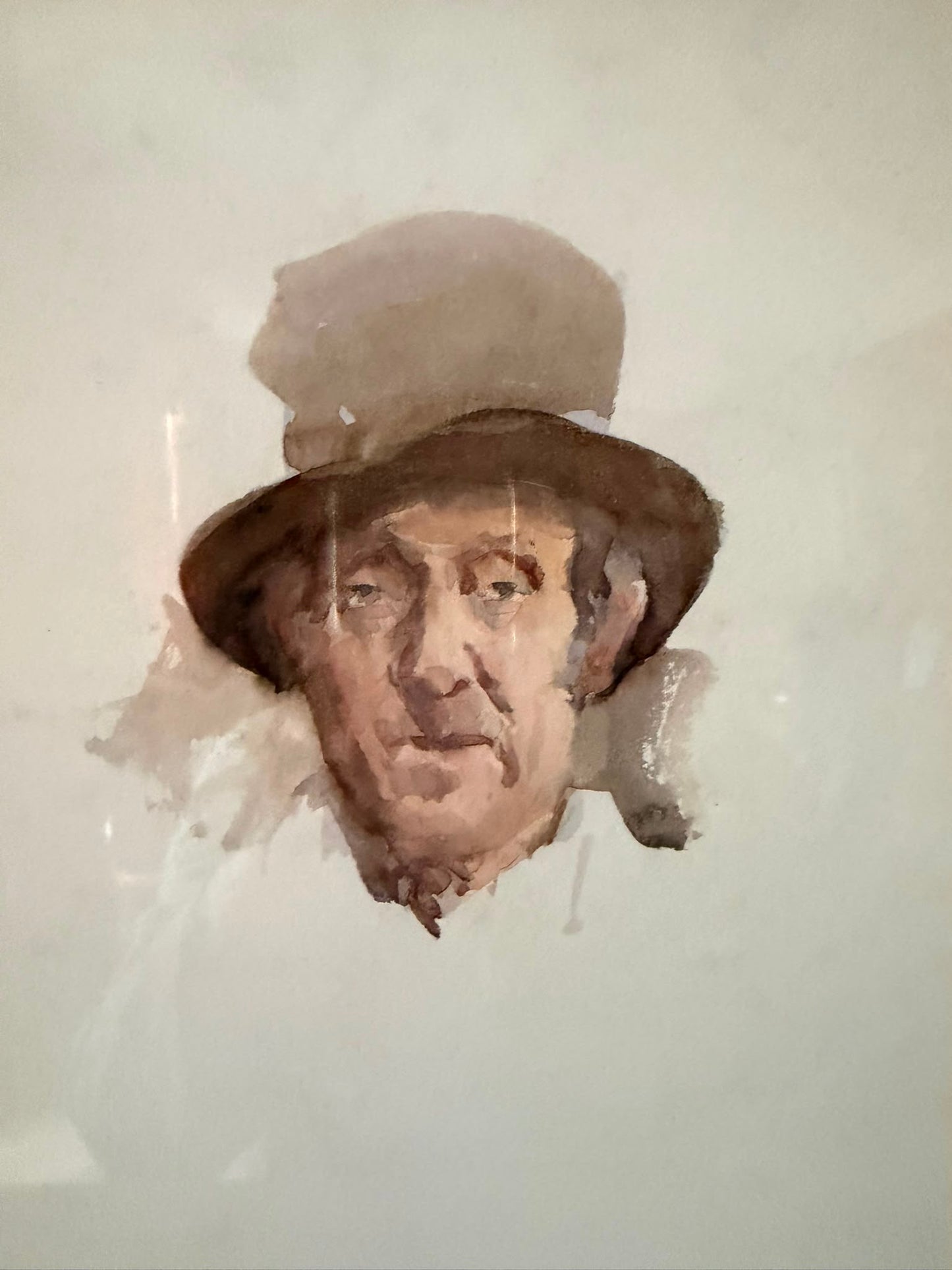 FRAMED ORIGINAL WATERCOLOUR
