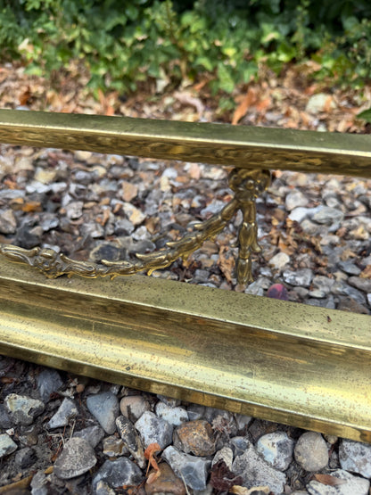 BRASS FIRE SURROUND