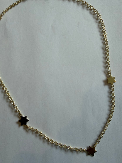 HEARTS AND STAR NECKLACE