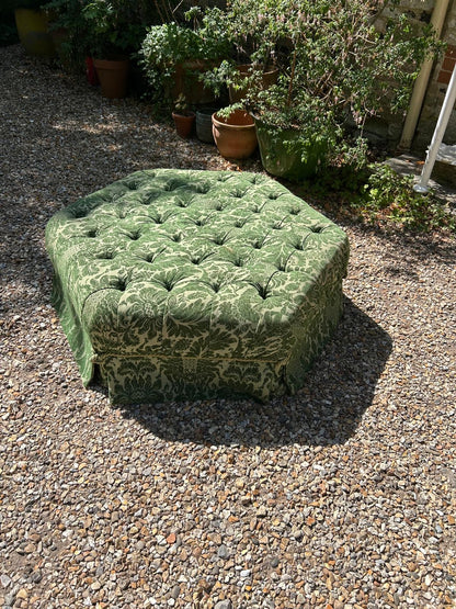 HEXAGONAL FOOTSTOOL