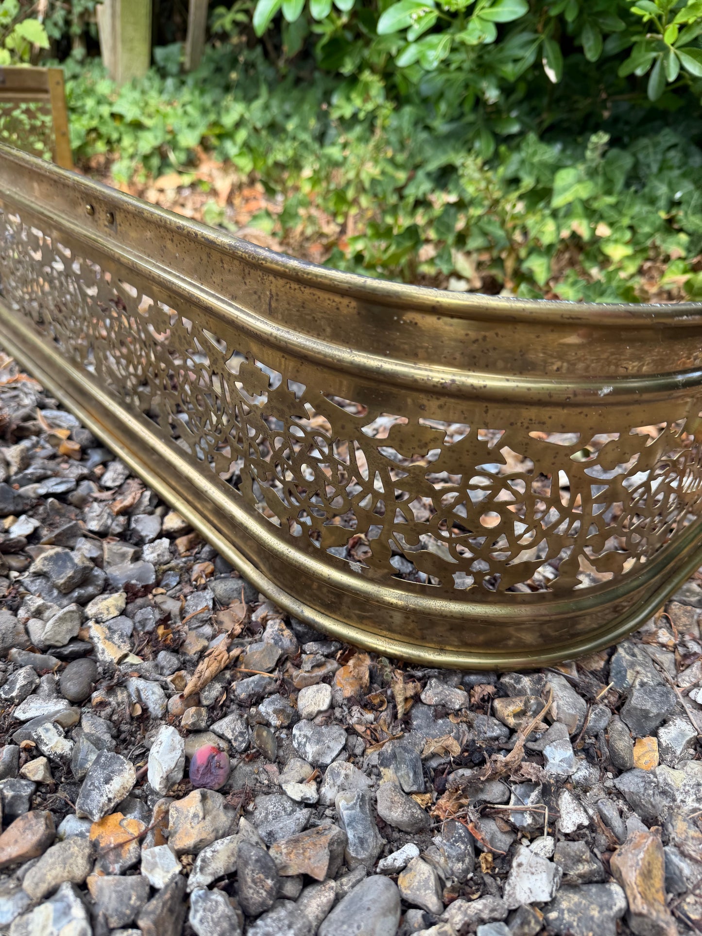 BRASS FIRE SURROUND