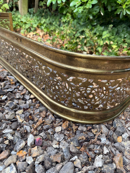 BRASS FIRE SURROUND