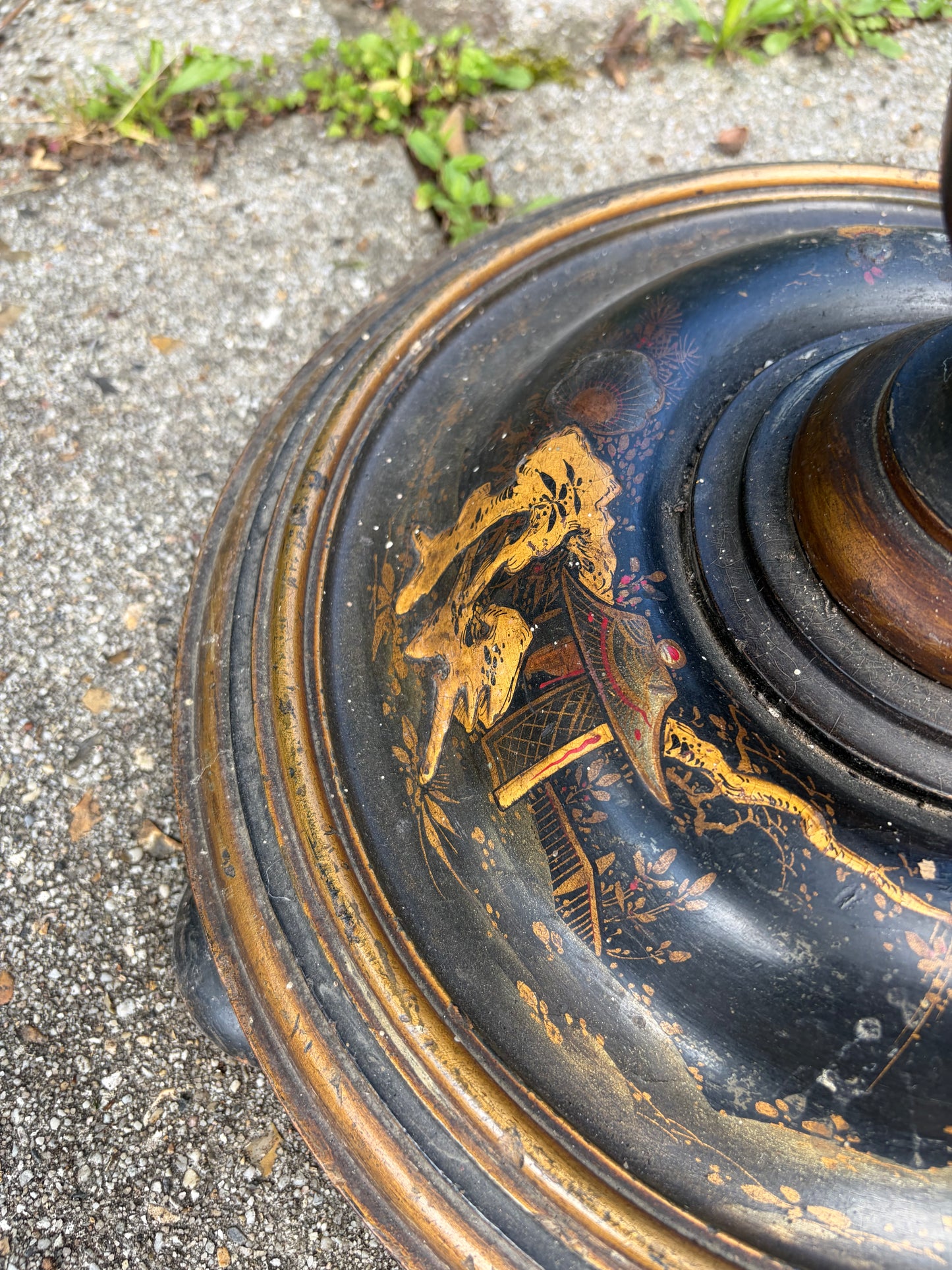 PAINTED STANDING LAMP