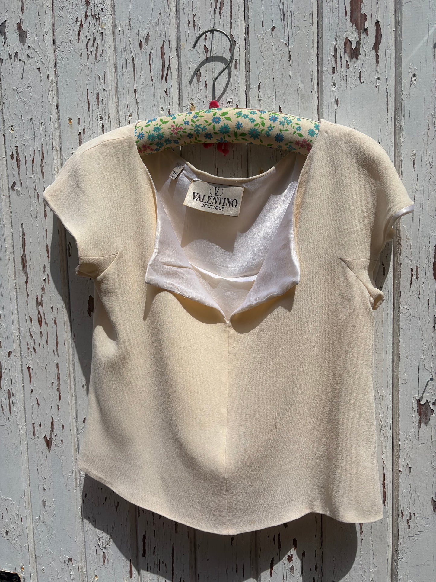 SILK VINTAGE TOP