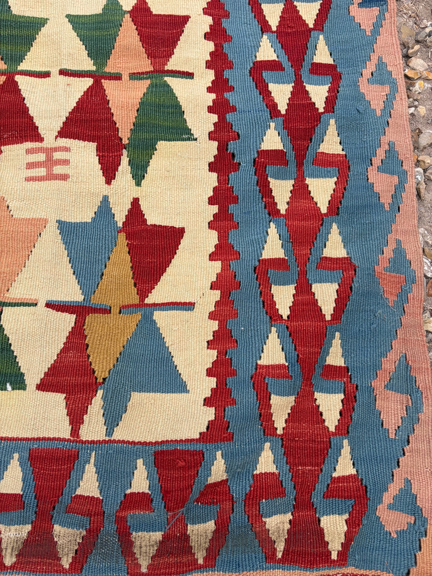 DOUBLE STAR KILIM RUNNER