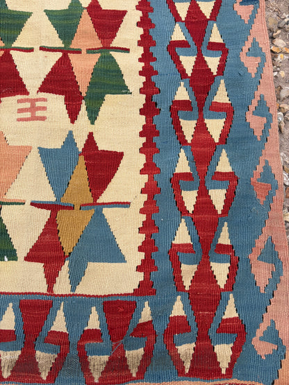 DOUBLE STAR KILIM RUNNER