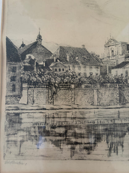 DRAWING EUROPEAN CITY