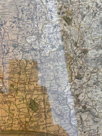 MAP OF SUSSEX