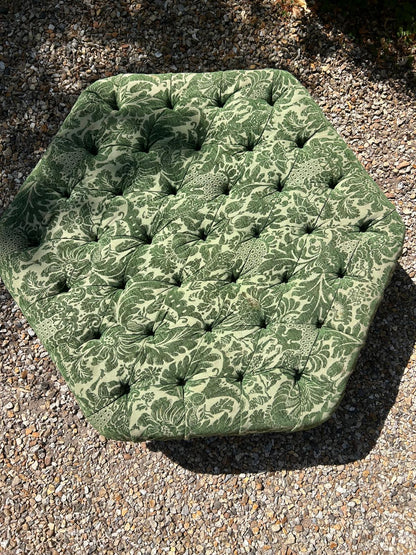 HEXAGONAL FOOTSTOOL