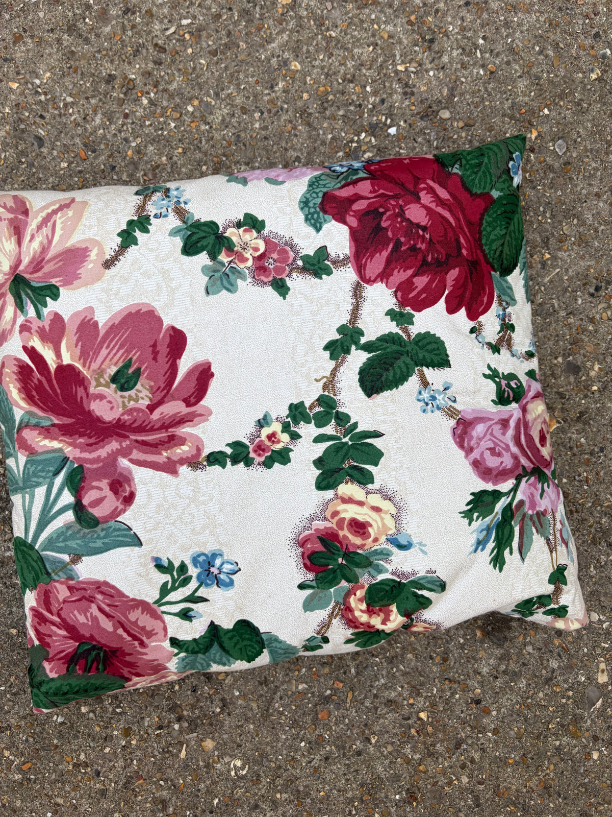 CHINTZ CUSHION