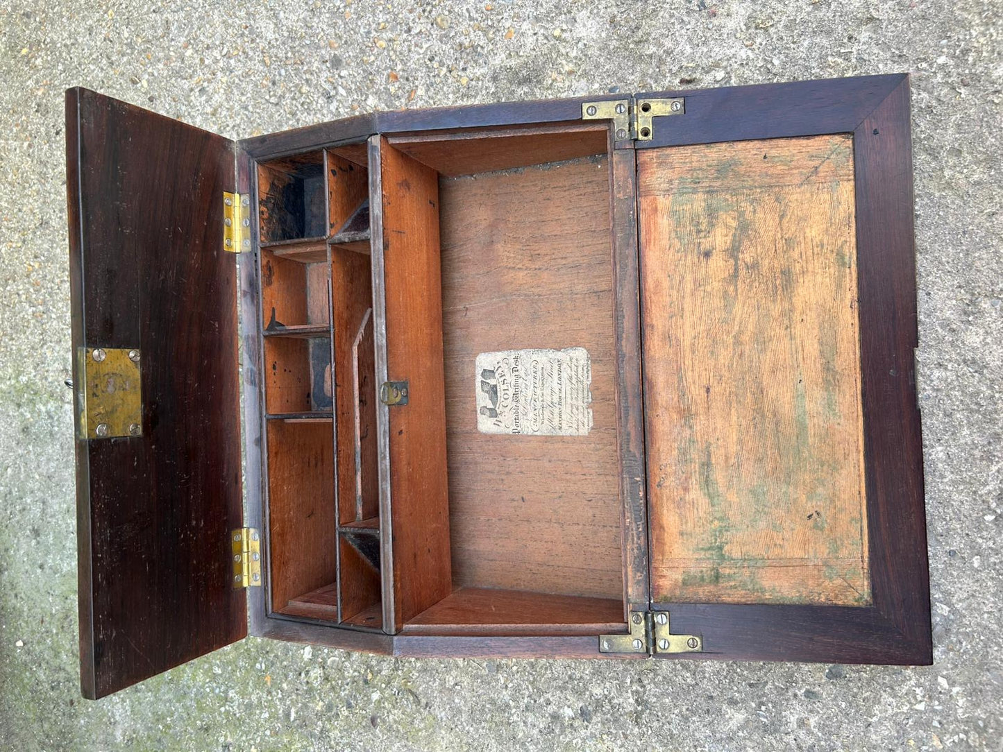 WRITING BOX WITH KEY