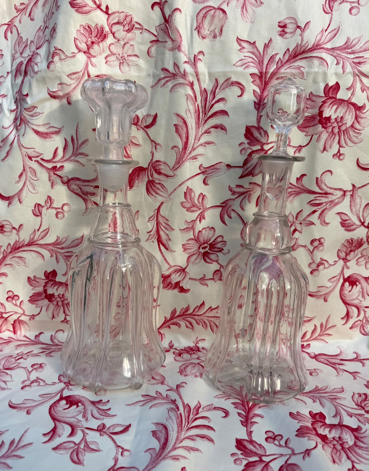 PAIR DECANTERS